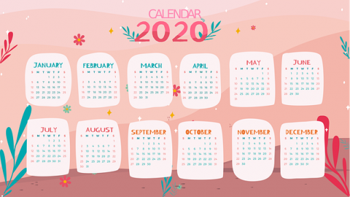 2020 New Year's Resolutions calendar best and worst cities to keep your new year, new you resolutions.
