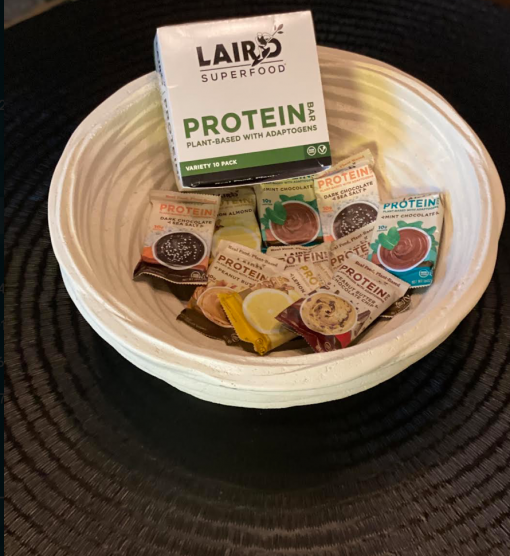 Laird Superfood Protein Bar Plant-Based With Adaptogens.