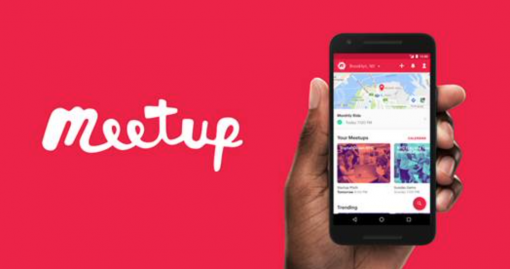 Meetup app for New Year's Resolution.
