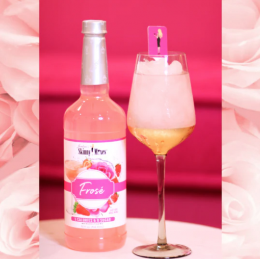 Frosé is a delicious frozen beverage made with rosé wine, sugar, and strawberries. This drink is a classic summer staple, but it has been hard to find a sugar-free version until now! Thankfully, Jordan created a perfectly sweet, flavorful, and refreshing Frosé mix, without the unwanted sugar! All you need is your choice of rosé wine to make this irresistible blended beverage.
