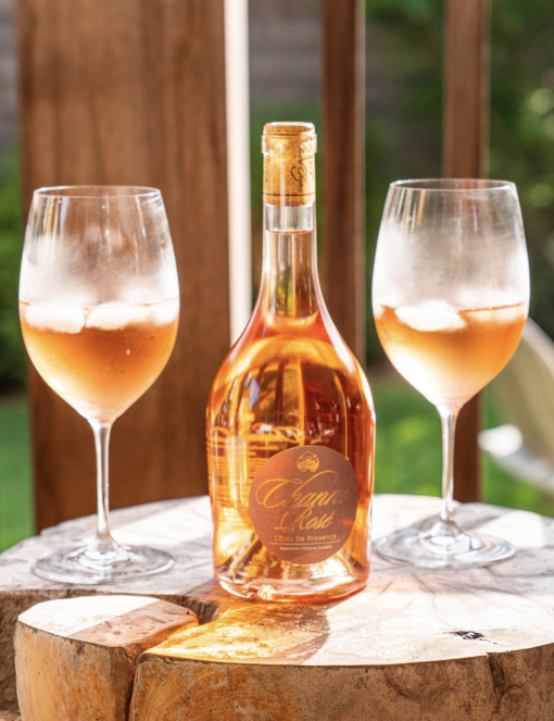 Sip Channé's Rose Wine is elegant, crisp, smooth, round and mineral. Rich and fruity on the nose with hints of apricot, cherry. passion fruit and white flowers evoking the freshness of the Saint Tropez shore. Cotes de Provence at it’s finest.